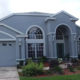 Nice Looking Blue Home